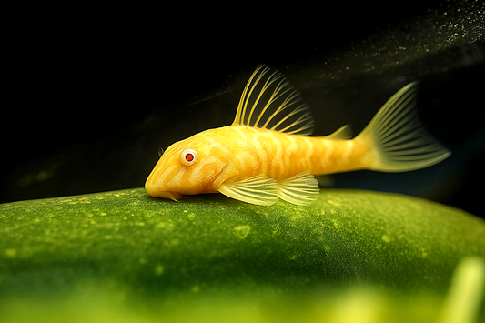 Albino L333 King Tiger Pleco (Hypancistrus sp.) – Tank-Bred